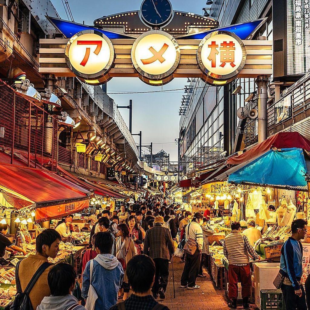 @Visit Japan: Ameya-Yokocho, often called Ameyoko, is a labyrinth of street markets lining the…