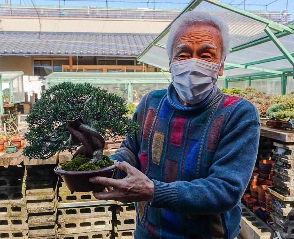 @Visit Japan: In Kyoto, Mr Masumi has been caring for this bonsai for 60 years. It’s over 150 …