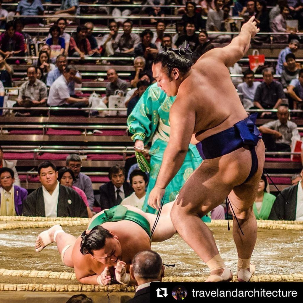 @Japan Travel: Ryogoku, Tokyo Repost @travelandarchitecture
・・・
From the photographer: “l cann…