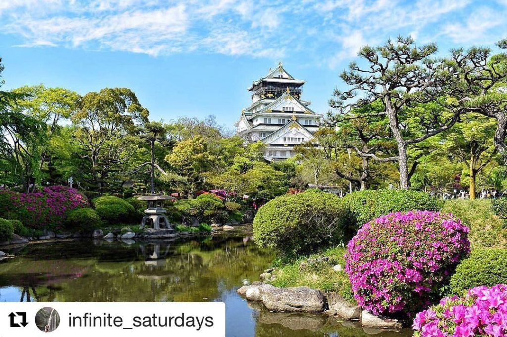 @Japan Travel: OSAKA!! #Repost @infinite_saturdays with @repostapp
・・・
The majestic Osaka castl…