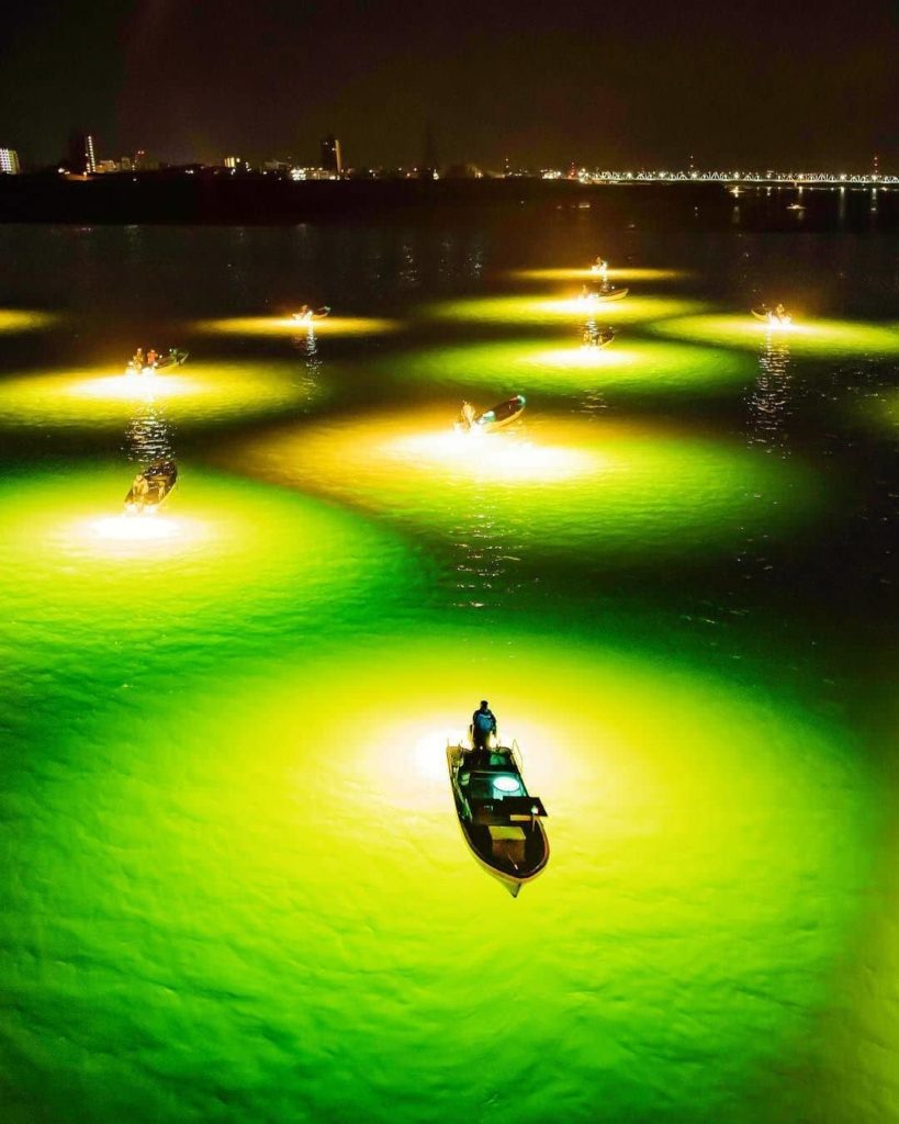 @Visit Japan: In the middle of winter, on the nights of the dark moon, the traditional glass e…