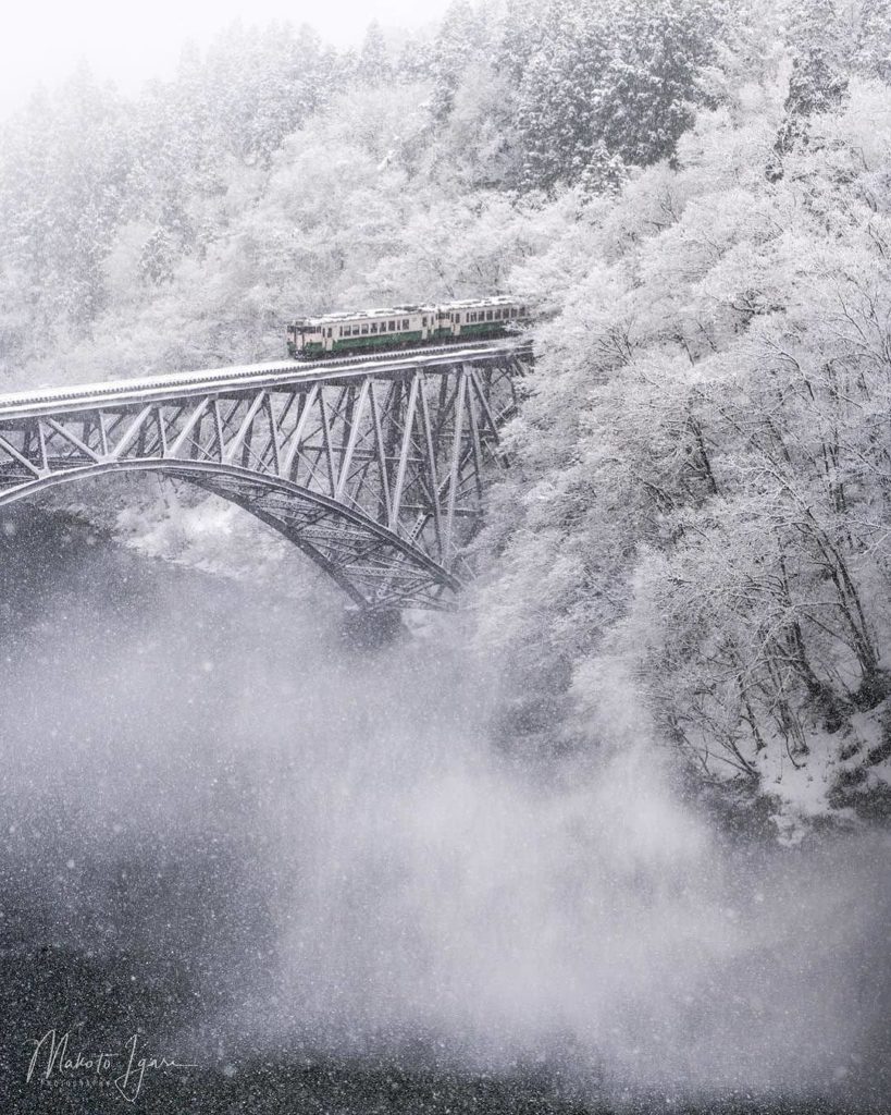 @Visit Japan: This is the moment that photographers and train enthusiasts come to capture in t…