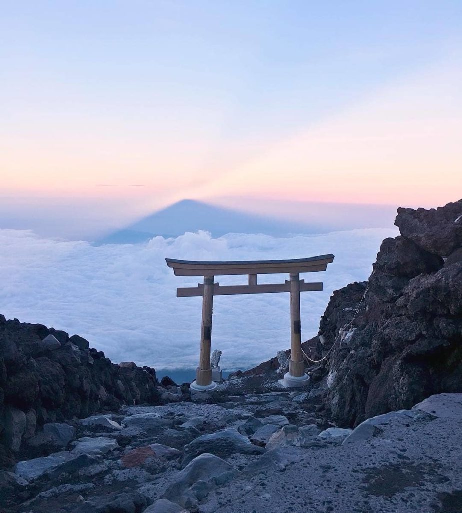 @Visit Japan: Ethereal views from the summit of Mount Fuji! If you want to climb 3,776 metres…