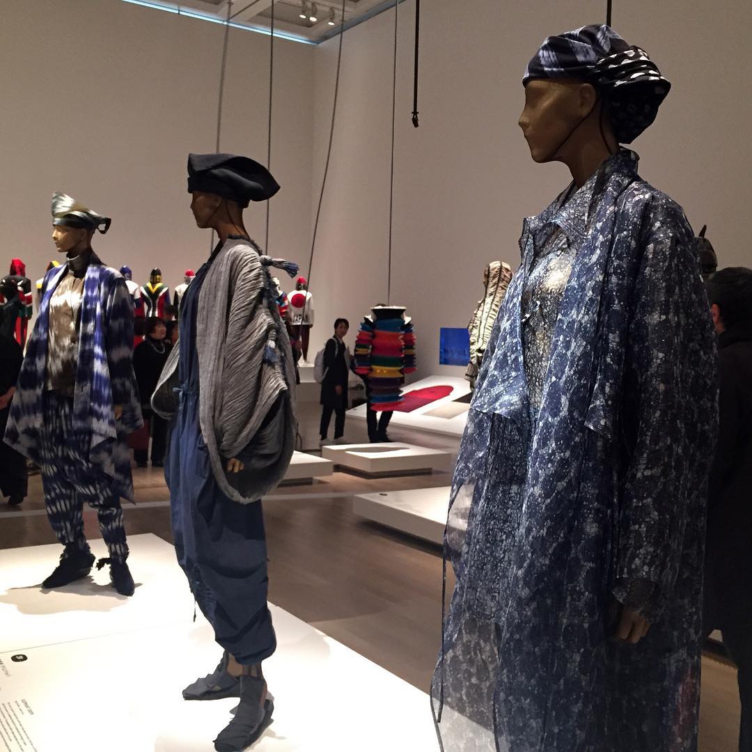 @The Japan Times: Issey Miyake's fashions, currently on display at The ...