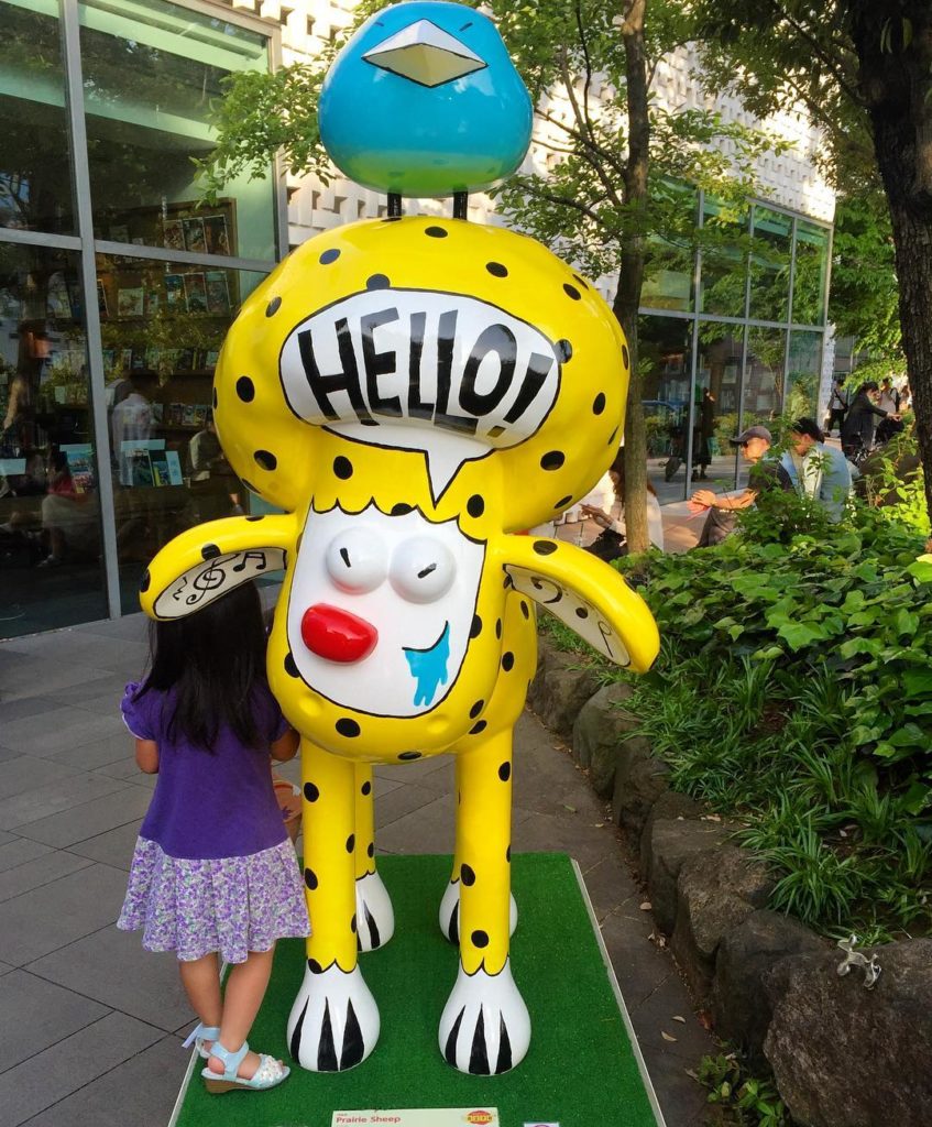 @The Japan Times: Prairie Sheep by Taku Yoshimizu at Daikanyama T-SITE. Around 30 custom Shauns ar…