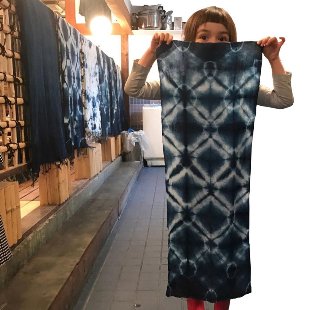 @The Japan Times: True blues: Oshi-san demonstrates the art of folding fabric to create and patter…