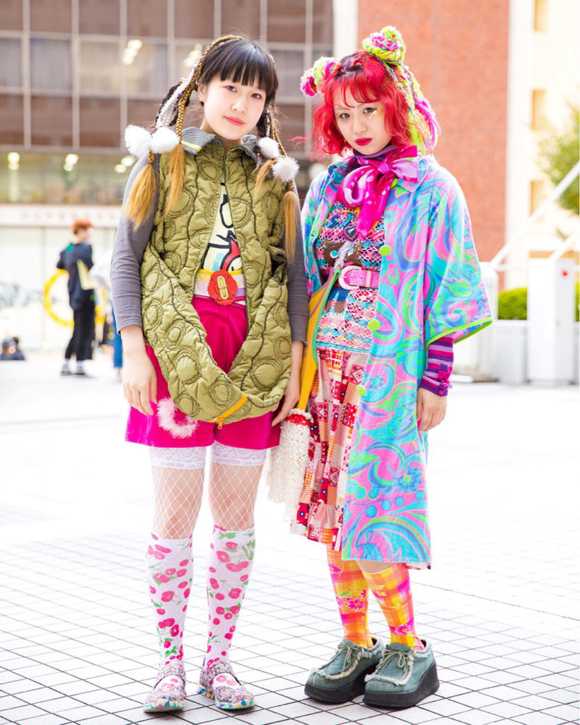 @Tokyo Fashion: Vintage-loving Japanese fashion students Fuki (@tsuppashiru_) and Haruka (@haruk…