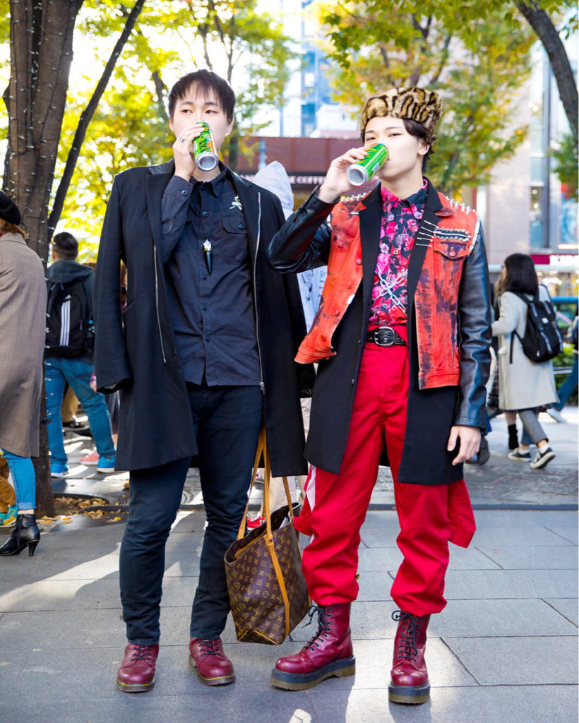 @Tokyo Fashion: 18-year-old Japanese students Ayumu (@alqyme) and Toranosuke (@trnsk98kt) on the…