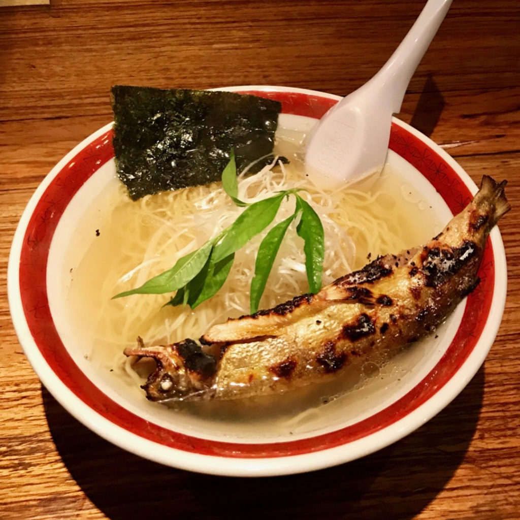 @The Japan Times: Every bowl at Tokyo’s Ayu Ramen comes topped with a portion of its namesake fish…