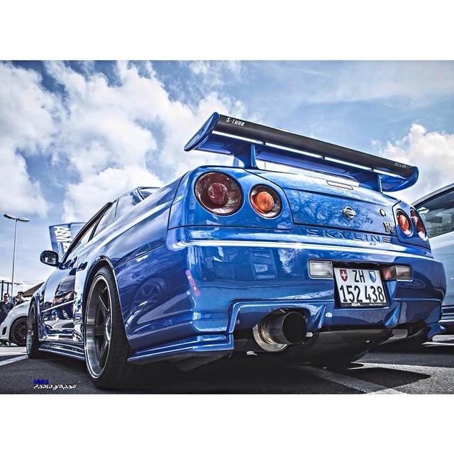 @Nissan GTR: Rate this Bayside Blue R34 from 1-10! Go ... - Alo Japan