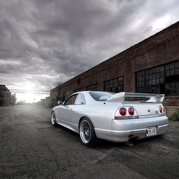 Nissan Gtr R33 Cfd Productions Photography Nissan Gtr Silver Skyline Texas Sky Photo Alo Japan