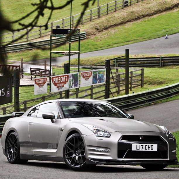 @Nissan GTR: Matte Grey GT-R by Litchfield #nissan #gtr #gtrlover #nissangtr #matte #grey #li…