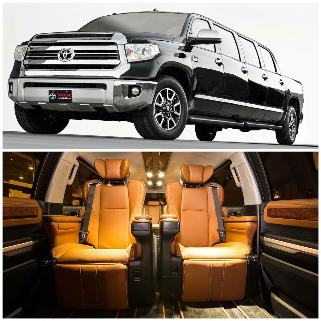 @Toyota: The Tundrasine is one part #Tundra and one part limousine, and it really stretch…