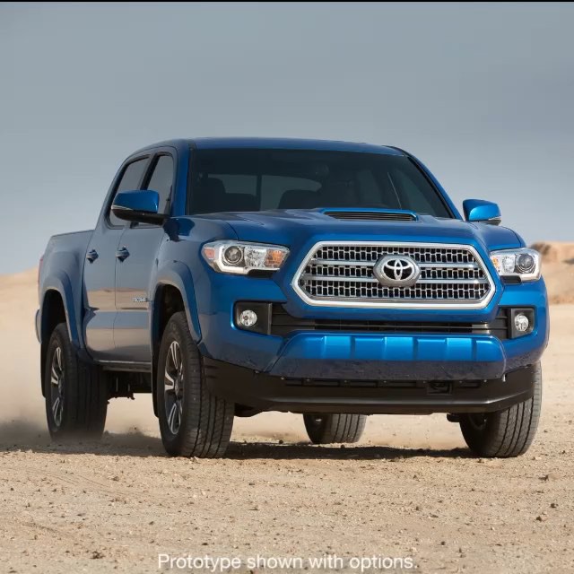 @Toyota: Look tough from any angle while playing in the All-New Tacoma. Show the world ho…