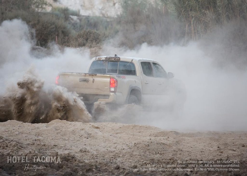 @Toyota: One last spot for #HotelTacoma, the ultimate off-road weekend, is still availabl…