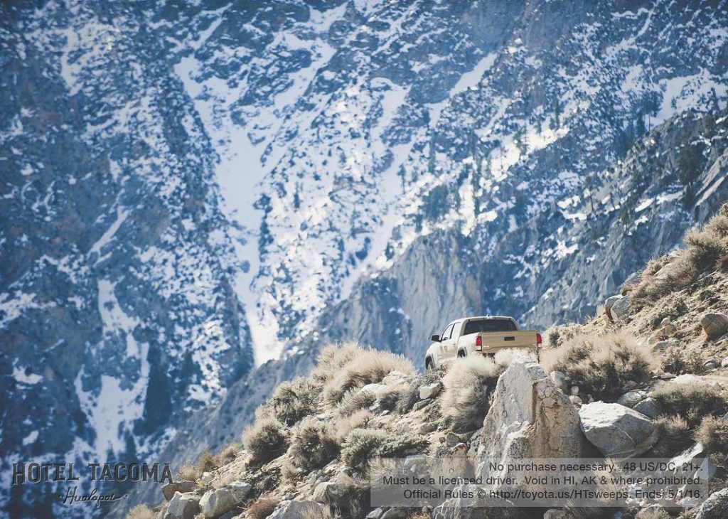 @Toyota: Last call for the #HotelTacoma #Sweepstakes ending May 1! This is your chance to…