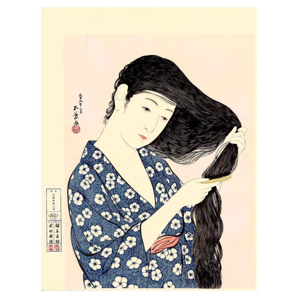 @SHISEIDO: #ArtistsWeLove Goyō Hashiguchi 橋口 五葉 (1880-1921) only created 14 prints during…