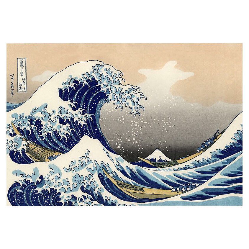@SHISEIDO: #ArtistsWeLove Katsushika Hokusai 葛飾 北斎 (1760-1849) Thirty-six Views of Mount…