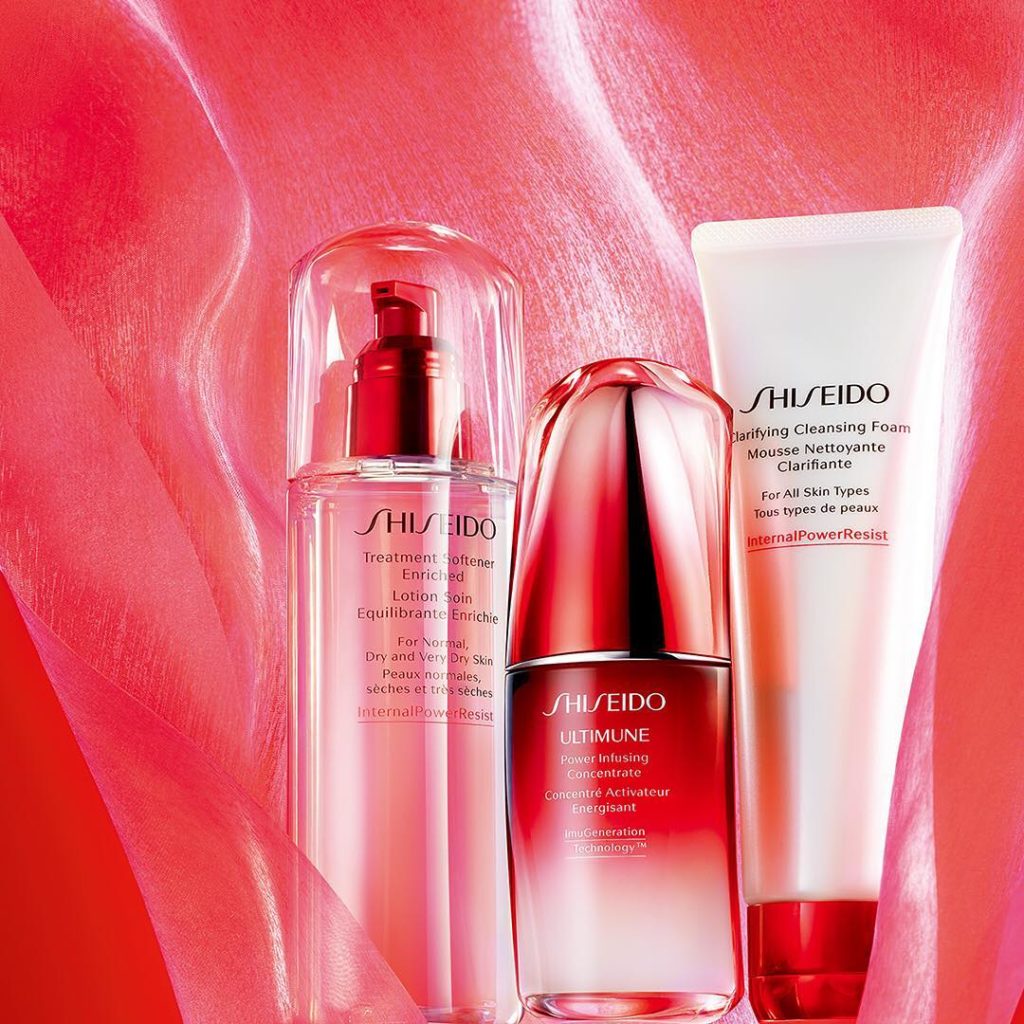 @SHISEIDO: Beauty is stronger in synergy. A defensive trio working together in harmony. Mad…