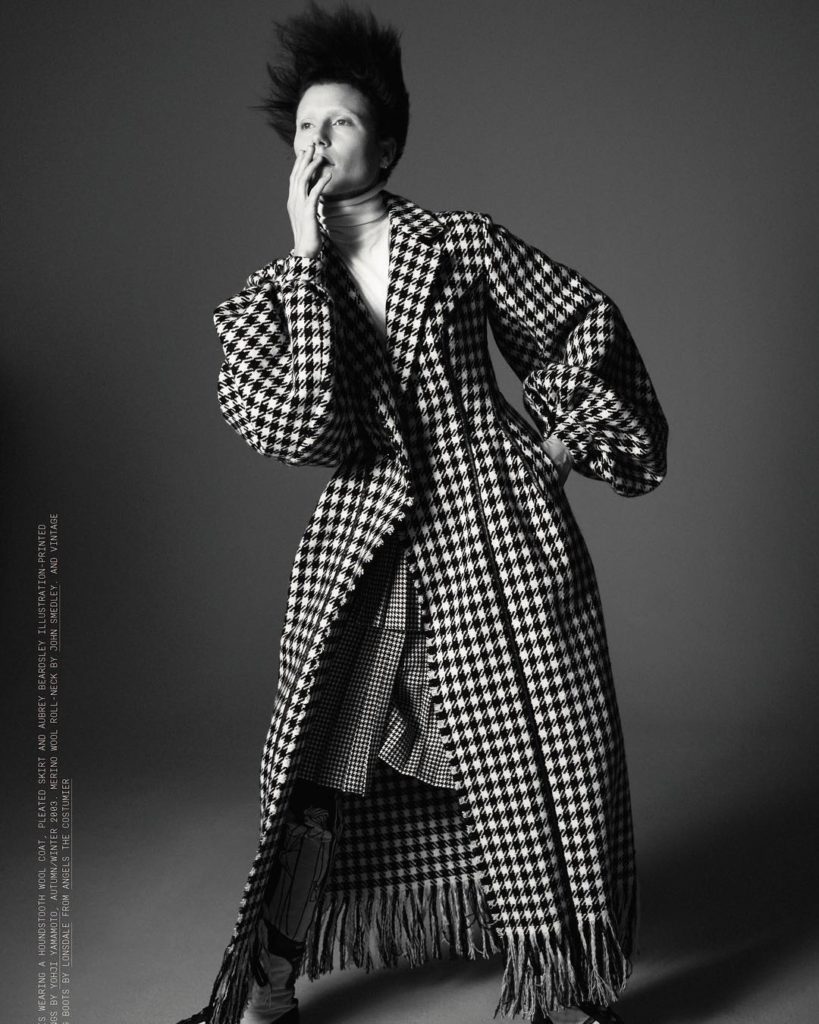 @Yohji Yamamoto: Exclusive Yohji Yamamoto special interview, editorial and cover for the new issu…