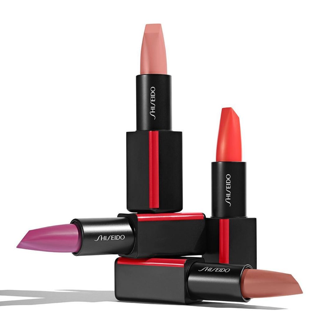 @SHISEIDO: Meet your perfect matte. ModernMatte Powder Lipstick melts into lips like a balm…