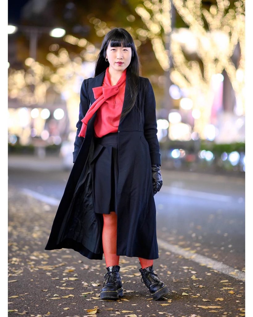 @Tokyo Fashion: 21-year-old Japanese student Marina (@aniramxmarina) on the street in Harajuku t…