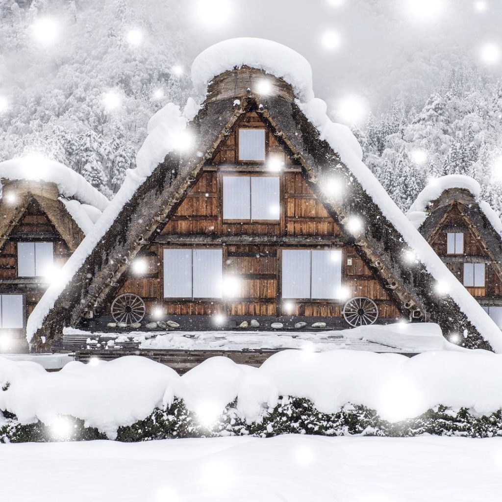 @Japan Airline: .
Shirakawa Village, a UNESCO World Heritage Site, is famous for its steep roofs…