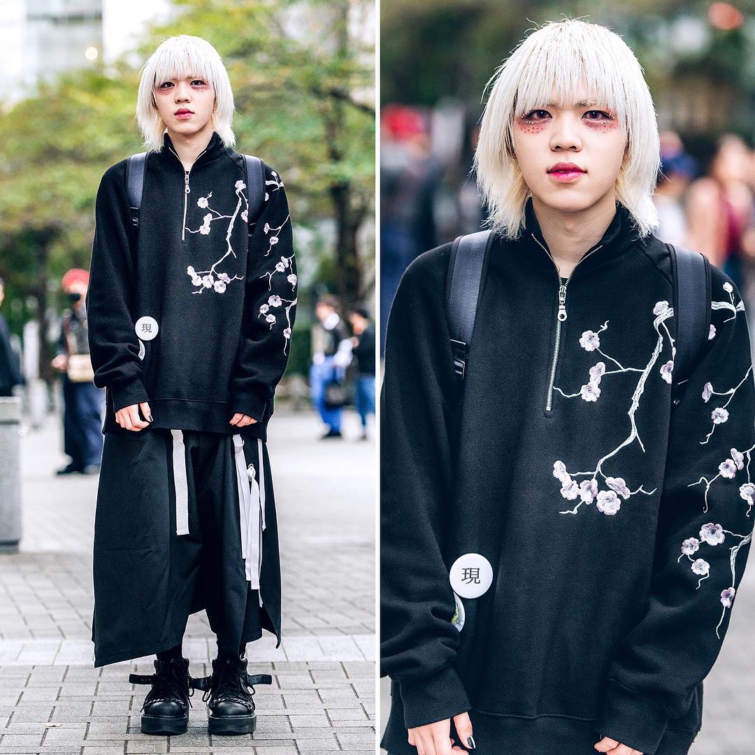 @Tokyo Fashion: 20-year-old Japanese fashion student Min (@amphetamine ...