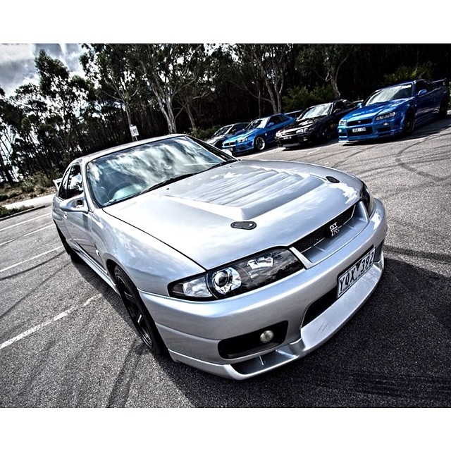 Nissan Gtr Here S Another Look At The R33 With The Z Tune Nismo Hood Alo Japan