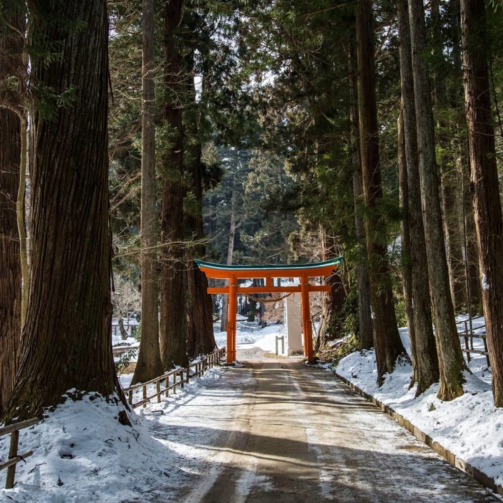 @Japan Travel: Take a stroll in the snow-filled Chusonji Temple in #Hiraizumi, Iwate prefecture…