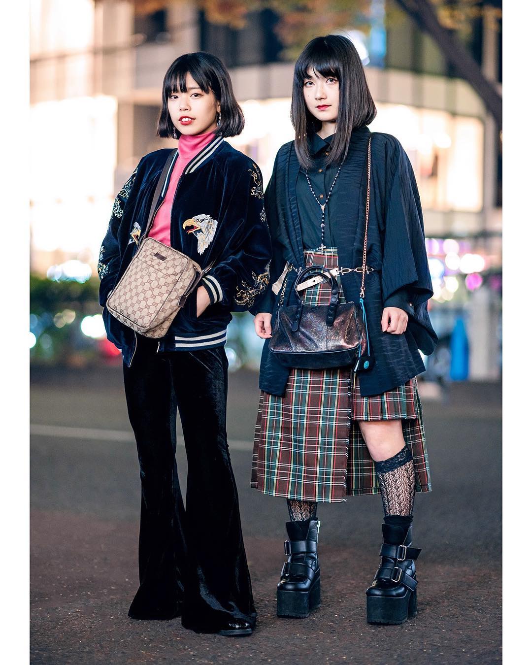 @Tokyo Fashion: 18-year-old Japanese students Chinatsu (@06001500 ...