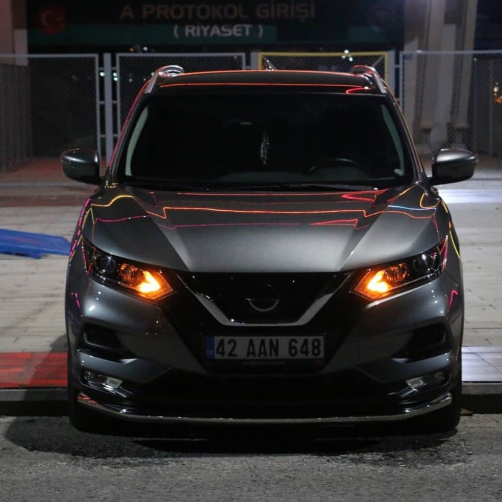 Mood Lighting. #NissanQashqai #Nissan #Qashqai : @arabagalerisitr...
