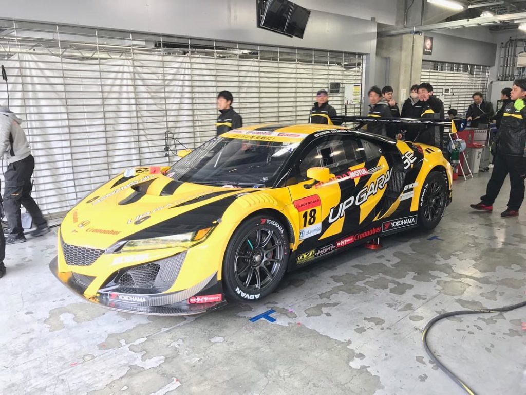 SUPER GT Official Test 
in Fuji Speed Way...