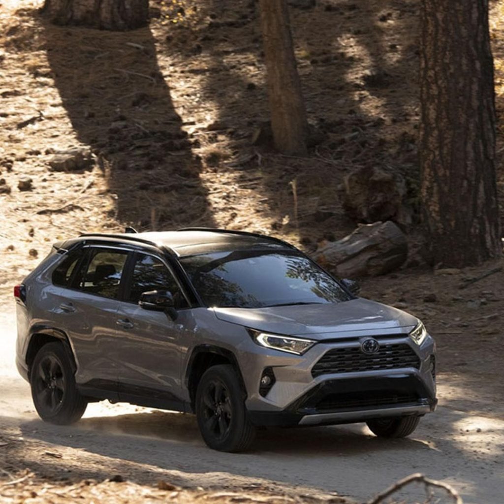 On or off-road the #RAV4 Hybrid handles it all! #LetsGoPlaces...