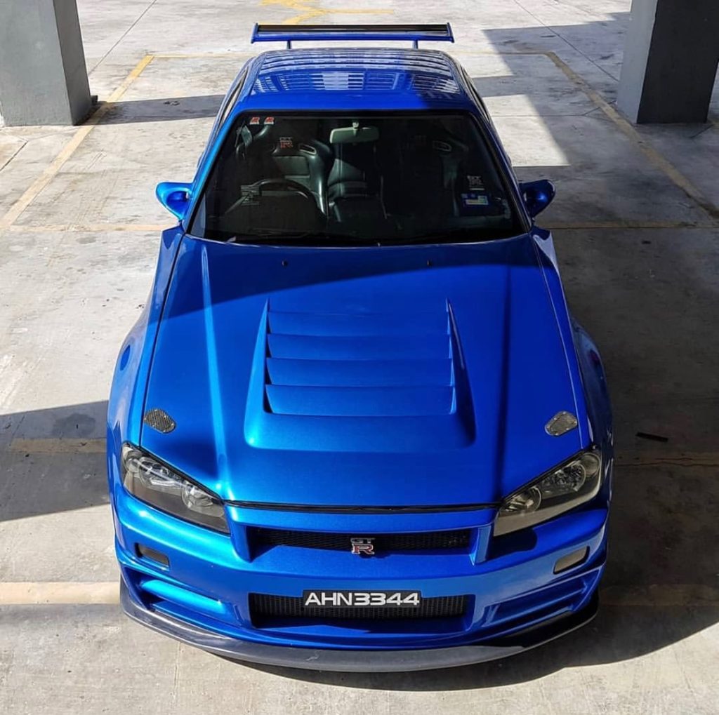 Go ahead, make our day. #NissanGTR #R34 #OMGTR &: @russianblueneko...