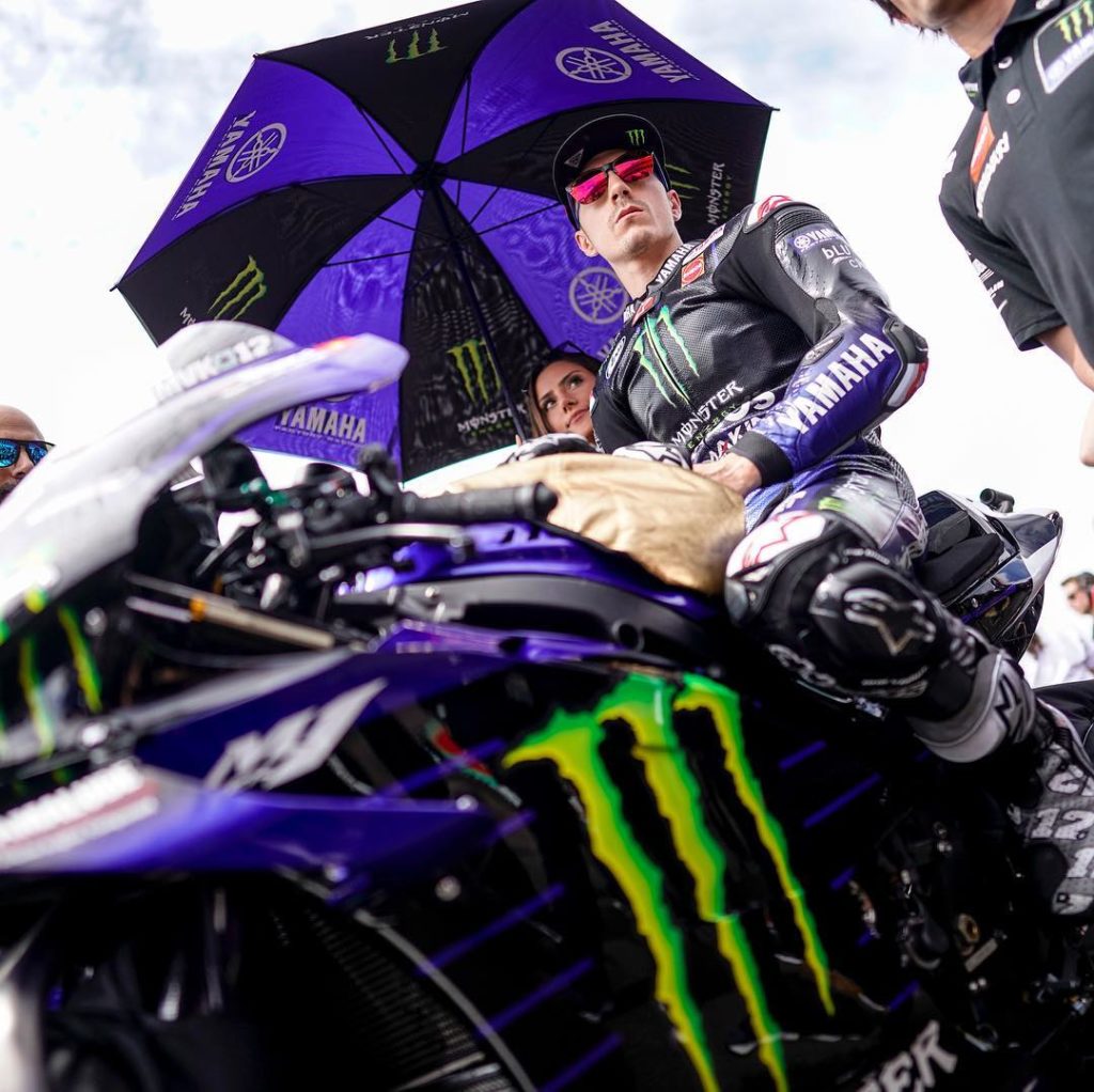 The atmosphere at the starting grid was electric.  .
.
#MonsterYamaha | #MotoGP ...