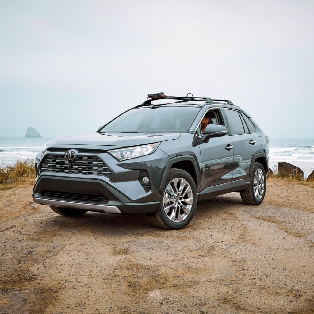 Refined comfort and handling for any adventure you throw at it! #RAV4 #LetsGoPla...