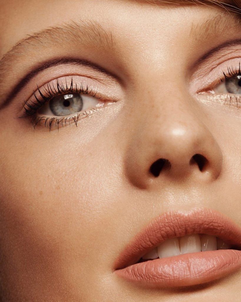 Think outside the lines. A graphic eye made minimal with MicroLiner Ink in Plum ...