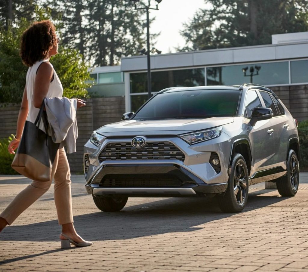 Challenge what you know about a hybrid SUV. #RAV4 #LetsGoPlaces...