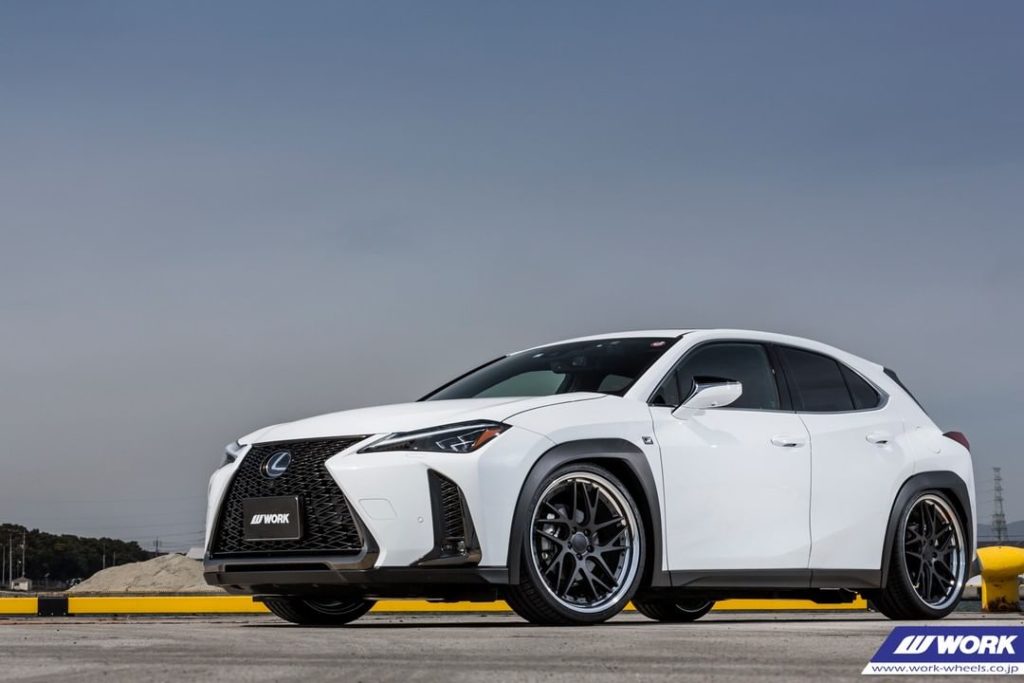 STANCE Lexus UX on NEW WORK Gnosis CVX #artofwheel #gnosiscvx...