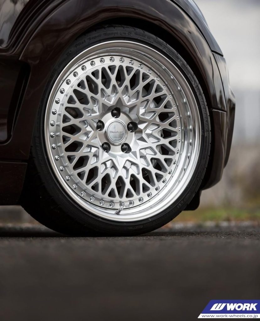 Ms FACTORY Mini on WORK Gran Seeker CCX #artofwheel #ccx...