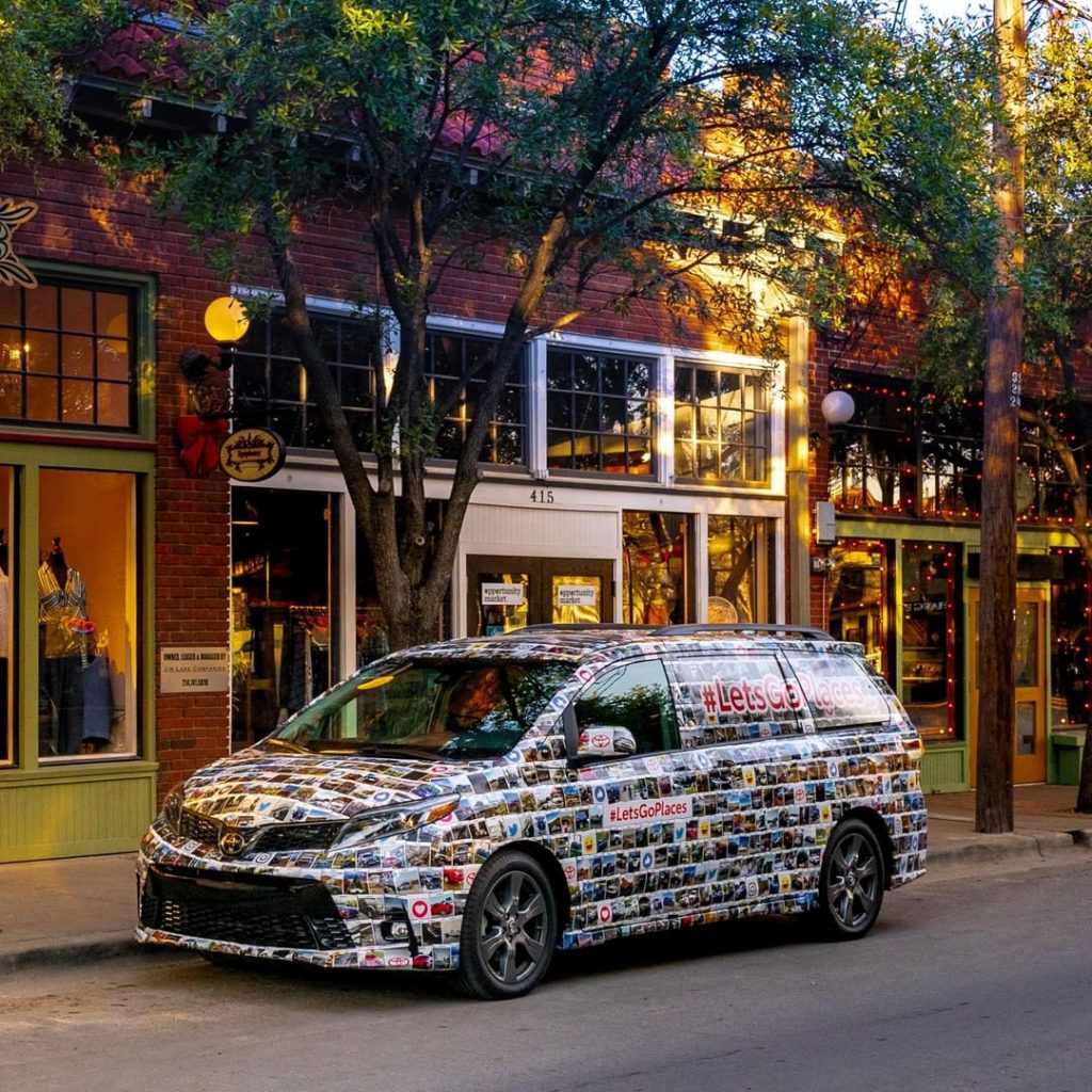 #TBT: Remember when we covered a Toyota #Sienna with thousands of fan photos? #L...