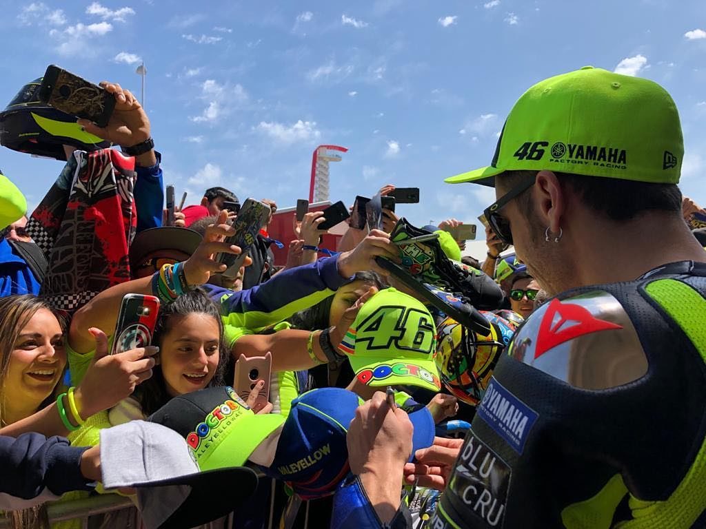 Quality time with the fans in Austin, Texas.
.
.
#MonsterYamaha | #MotoGP | #Ame...
