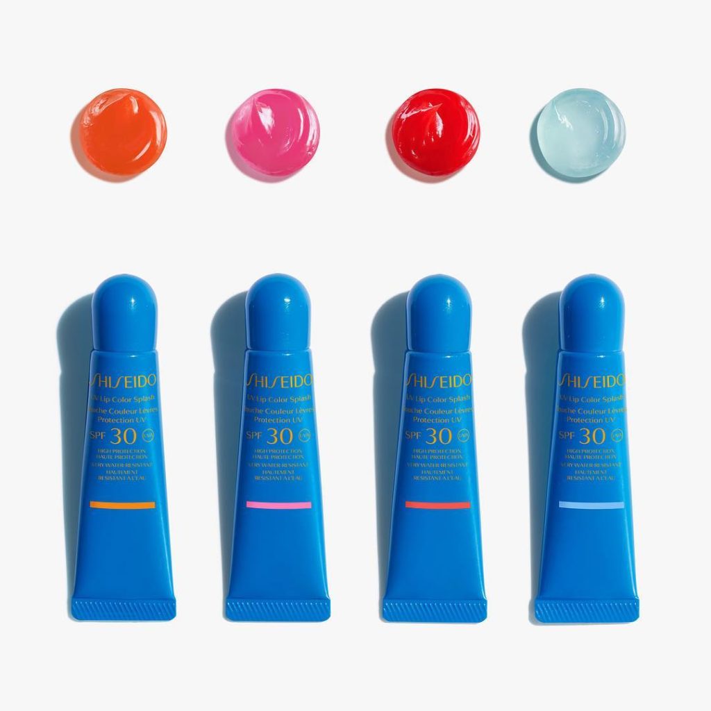 UV Lip Color Splash. Moisturizing splash of fresh transparent color, with UV def...