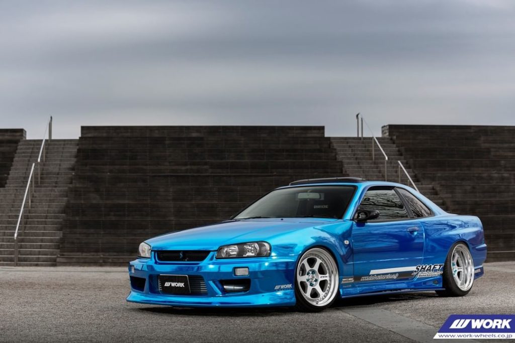 SHAFT Nissan Skyline on WORK Meister L1 #artofwheel #meisterl1...