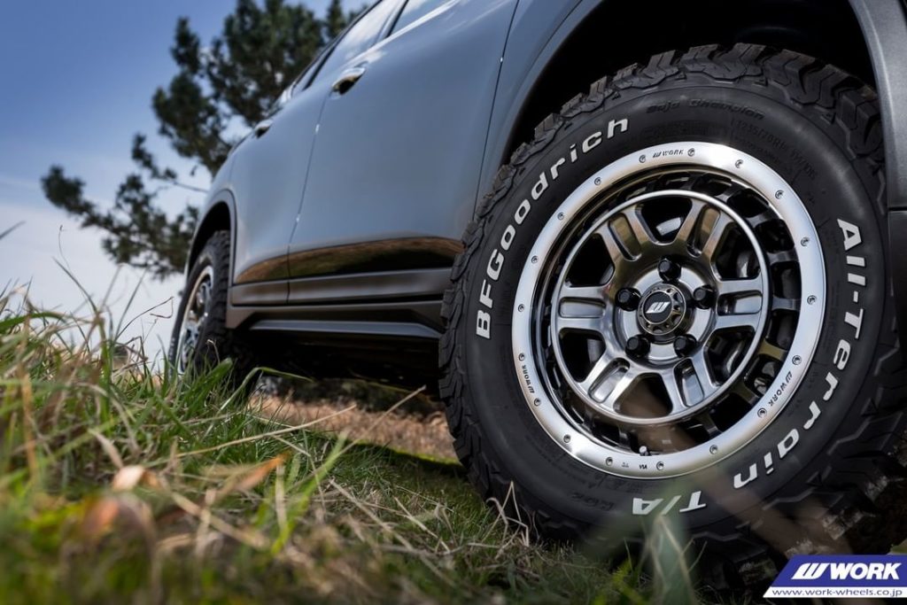 @outclasscarsjapan Nissan X-Trail on NEW WORK Crag T-GrabicII #artofwheel #tgrab...