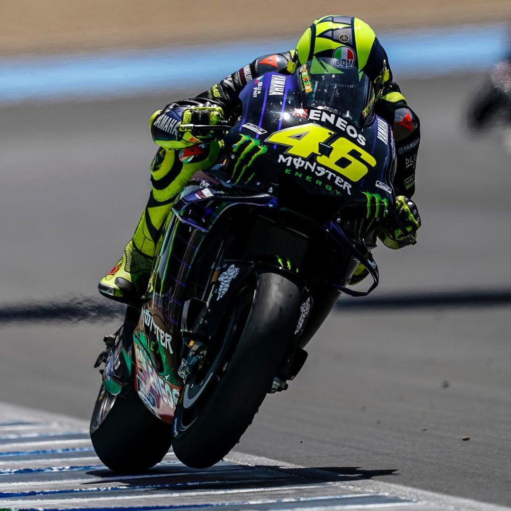 @valeyellow46 made up 7 places in today’s race, riding from 13th to 6th position...