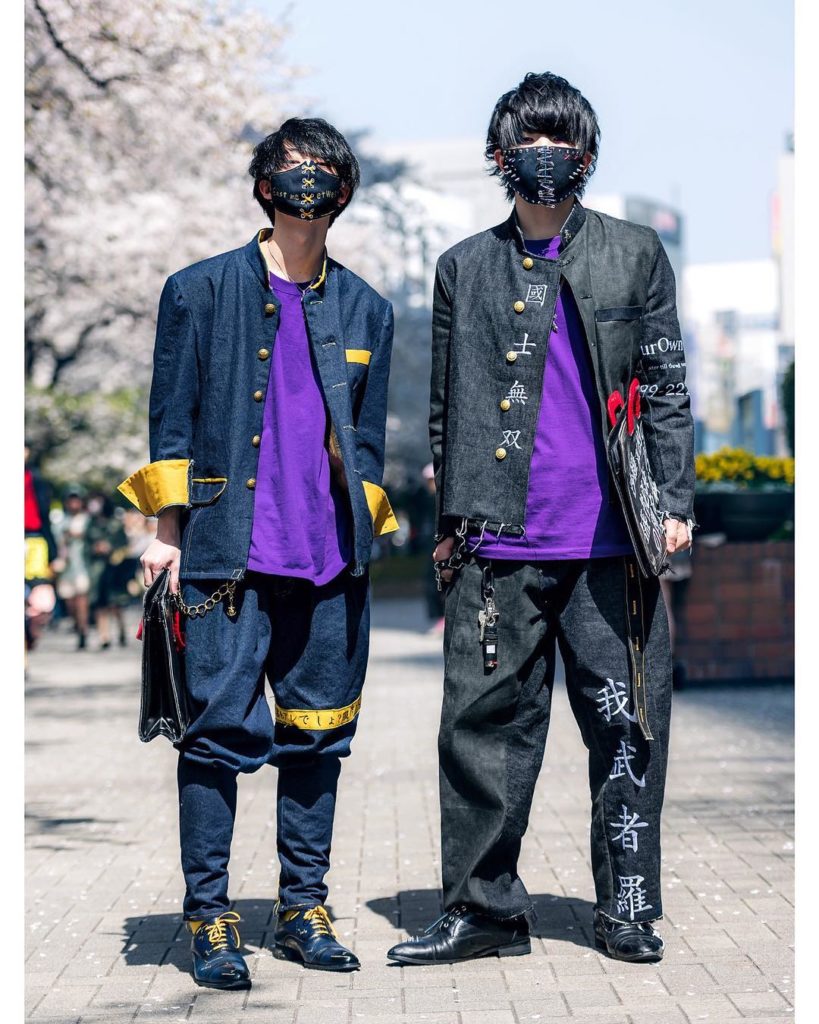 18-year-old Japanese fashion students Nasu (@nasu_kuua) and Tatsuya (@tt_929_tt)...