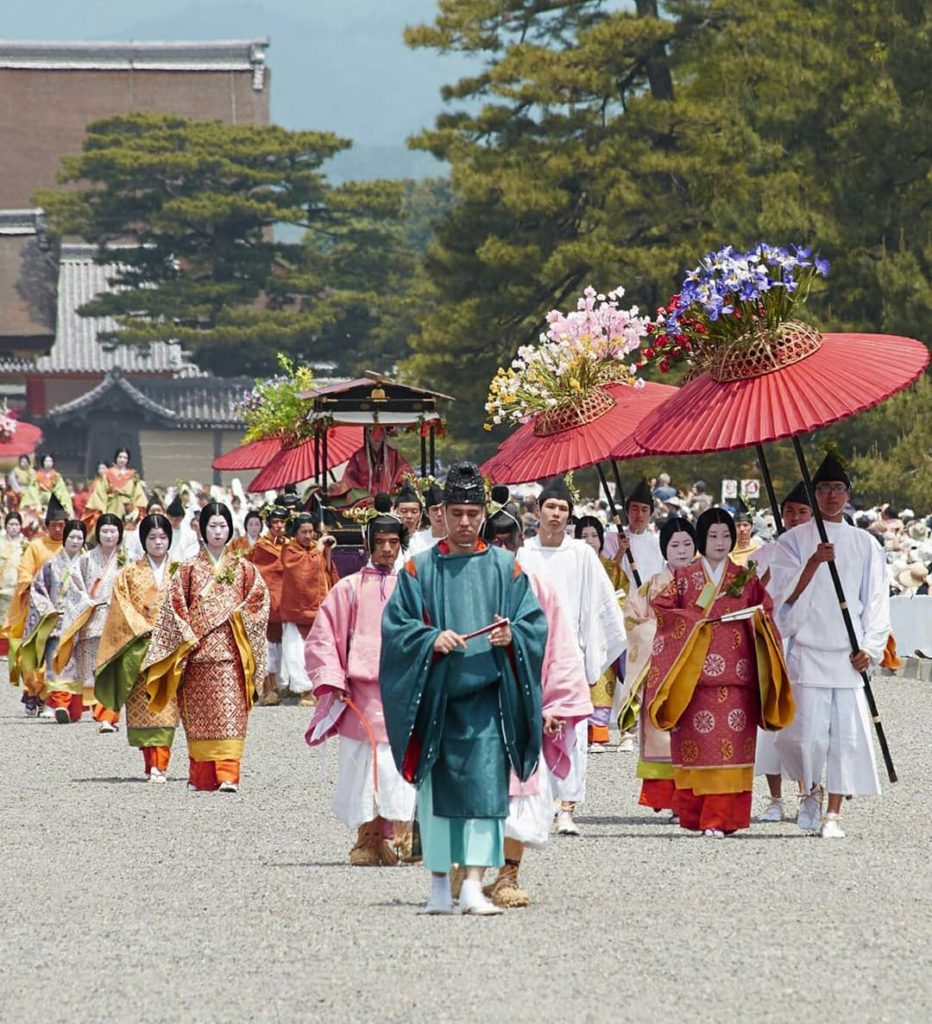 If you're in Kyoto this time next week, (15th May), pay a visit to the 'Aoi Mat...