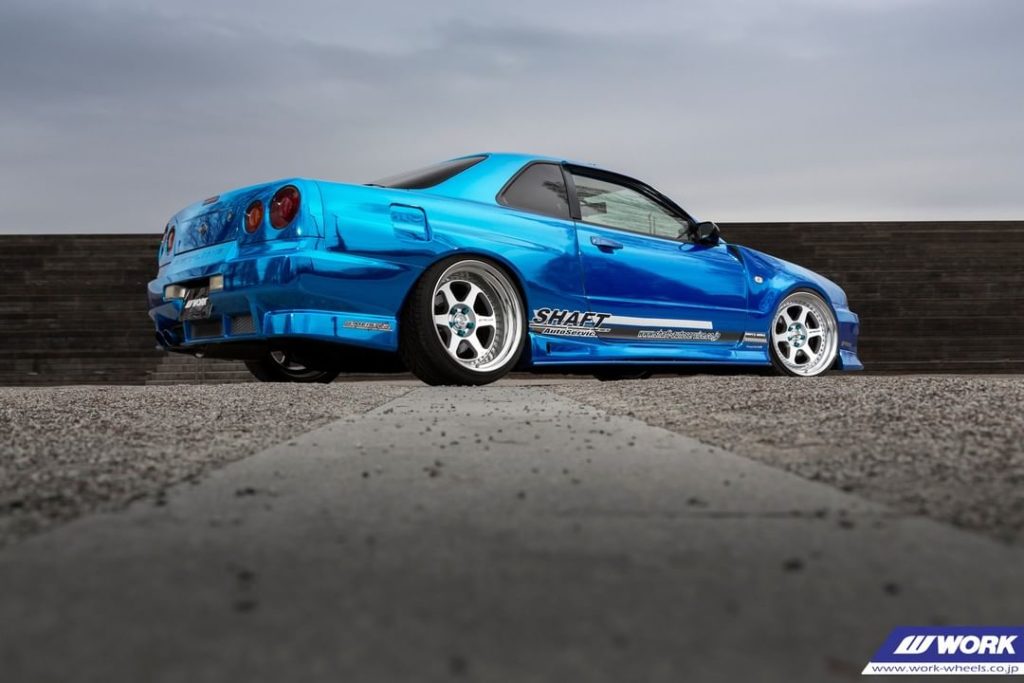 SHAFT Nissan Skyline on WORK Meister L1 #artofwheel #meisterl1...